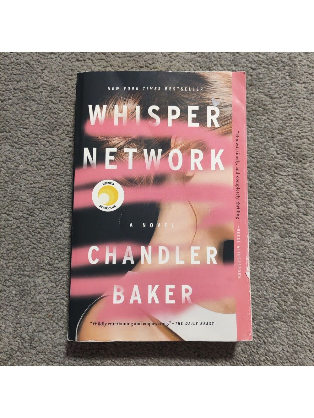 Whisper Network by Chandler Baker Paperback Novel Reese's Book Club Pick